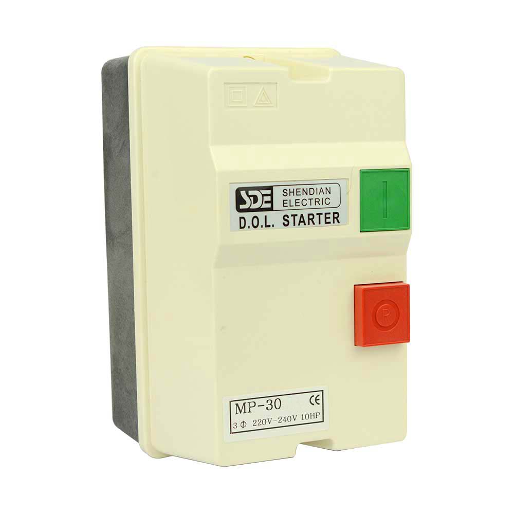 3 Phase, 50HZ @ 240V & 60HZ @ 220V, 10-HP, 22-34-Amp Magnetic Switch – UL Approved
