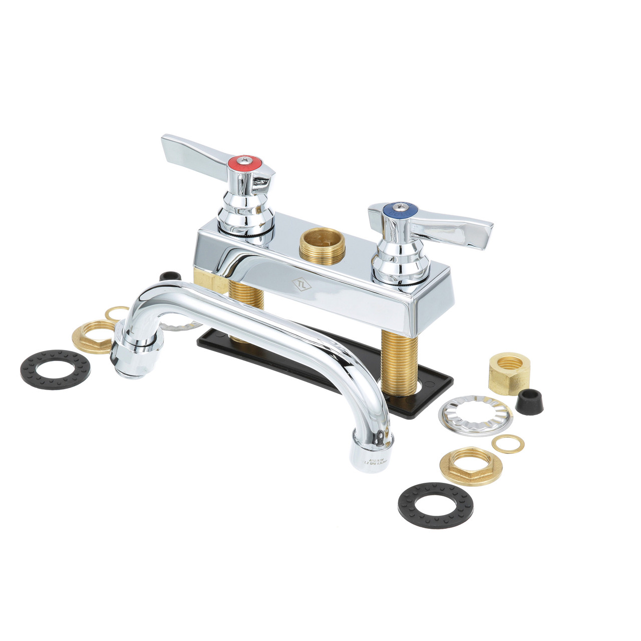 561562 - Mavrik - 4 in Deck Mount Faucet w/ 6 in Spout