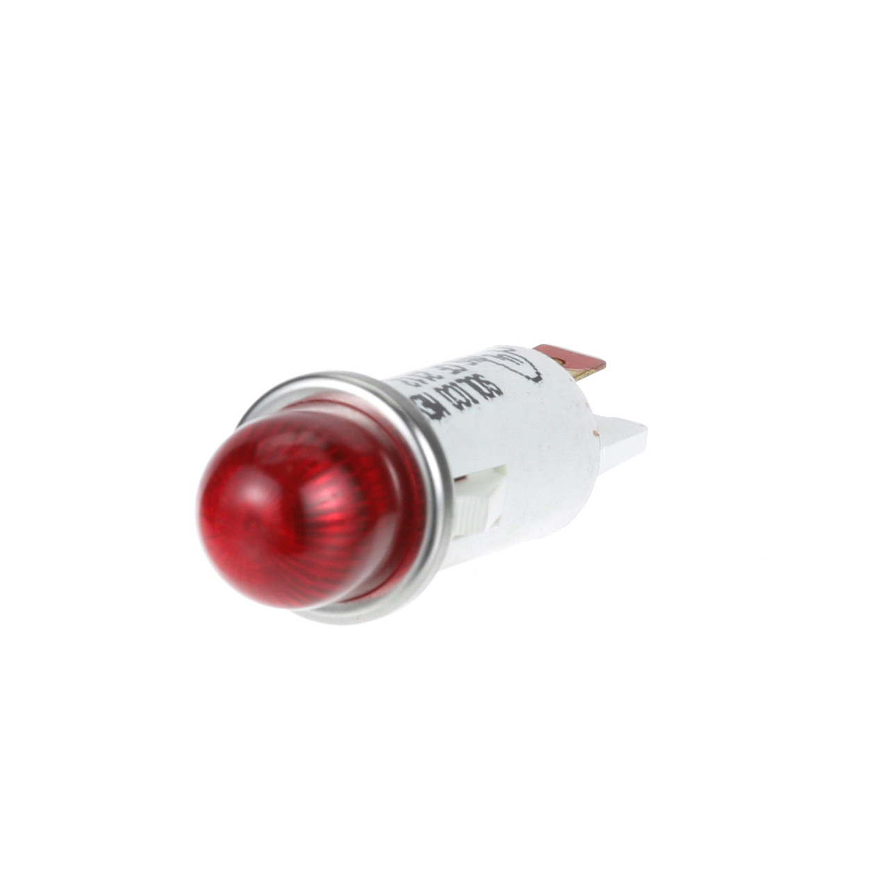 175550 - Duke - Raised Lens Indicator Light Red lens
