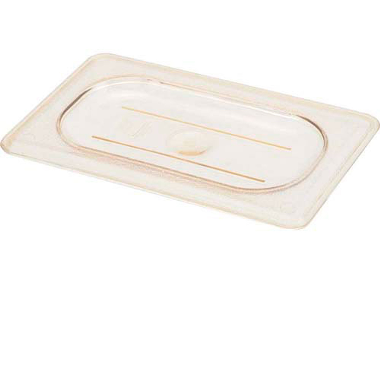 90HPC150 - Cambro - 1/9 Size Amber H-Pan™ High Heat Food Pan Cover