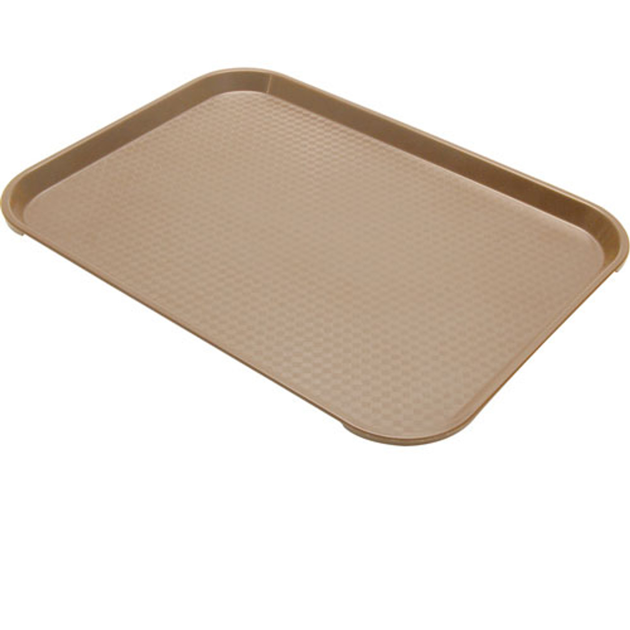 1216FF167 - Cambro - 16 in x 12 in Brown Fast Food Tray