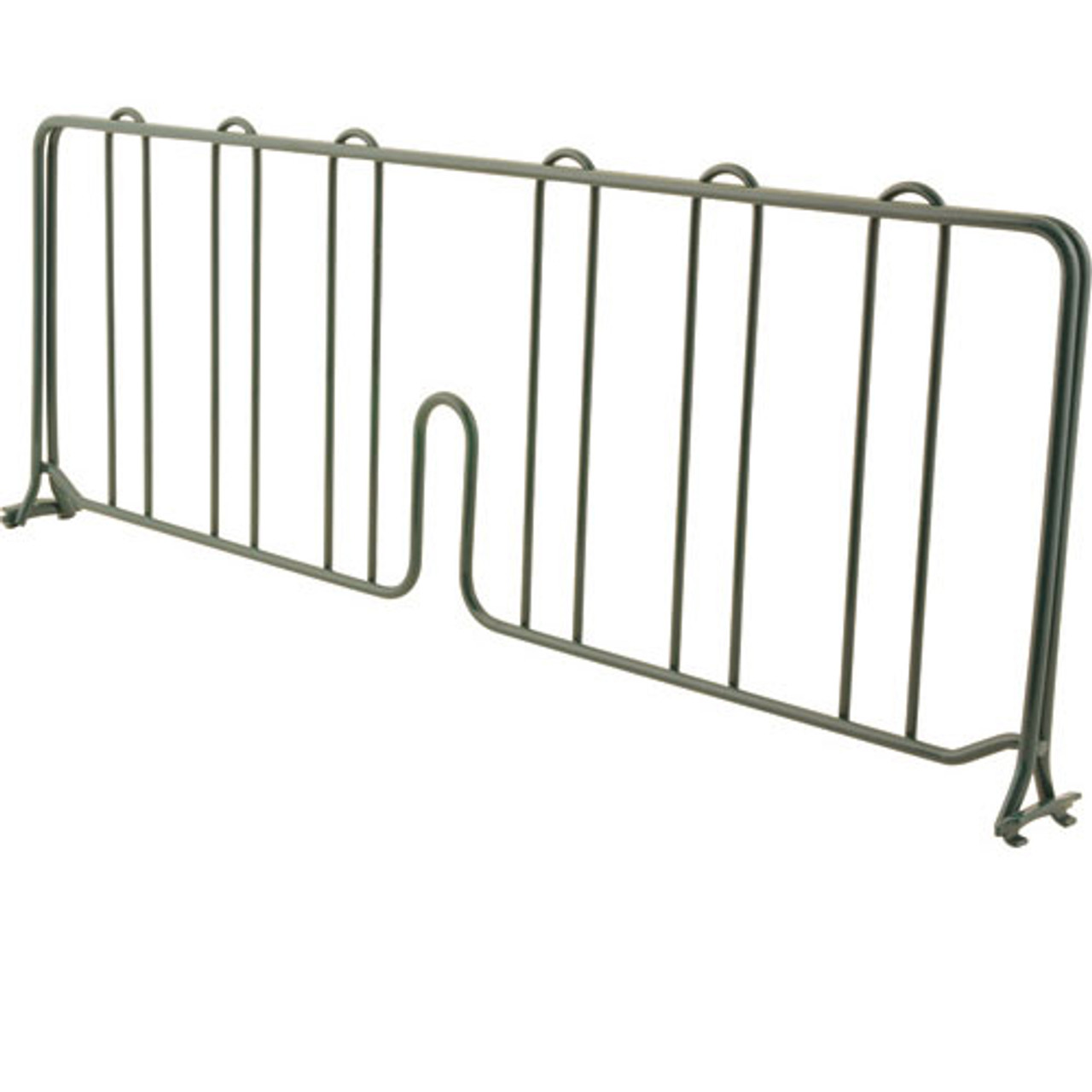 DD24K3 - Metro - Super Erecta® Series Shelf Divider Green epoxy coated