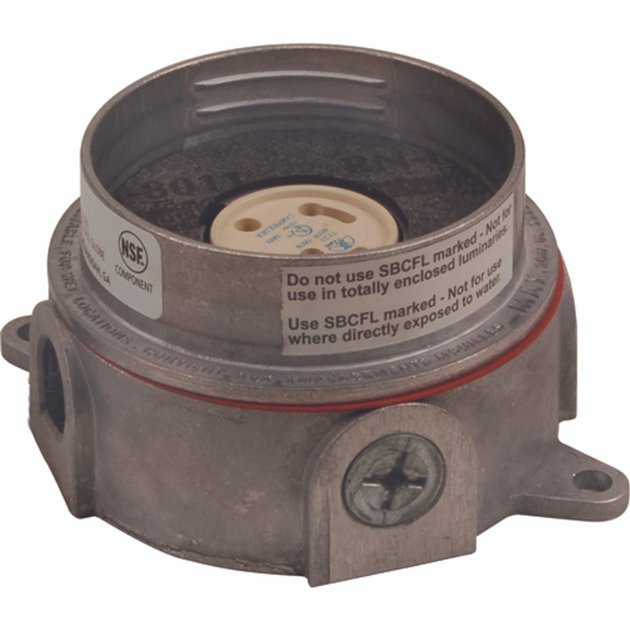 11806LG0003 - Kason® - Vapor-Proof CFL Junction Box