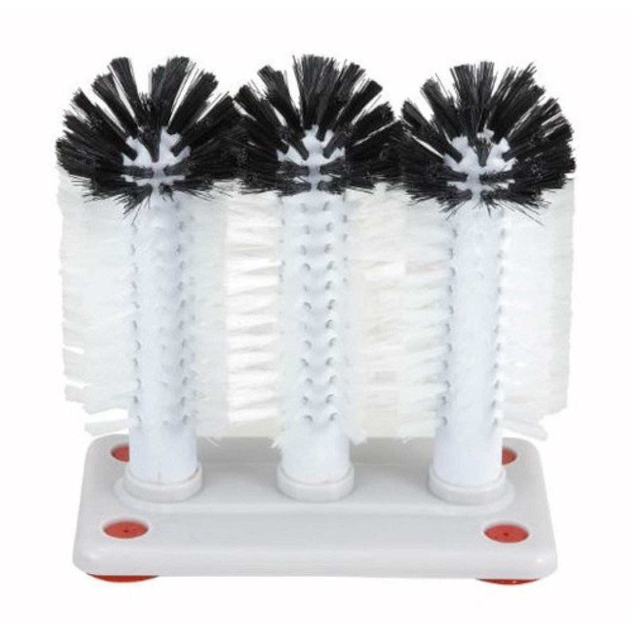 83157 - Winco - 3 Brush Manual Glass & Bottle Washer