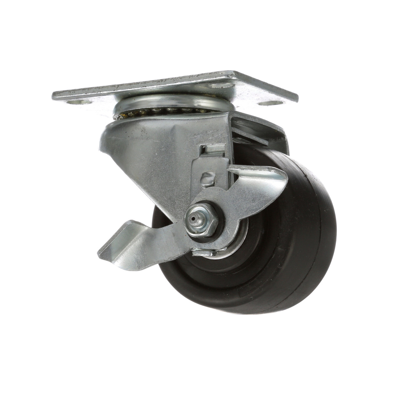 263243 - Mavrik - 3 in Swivel Plate Caster w/ Brake