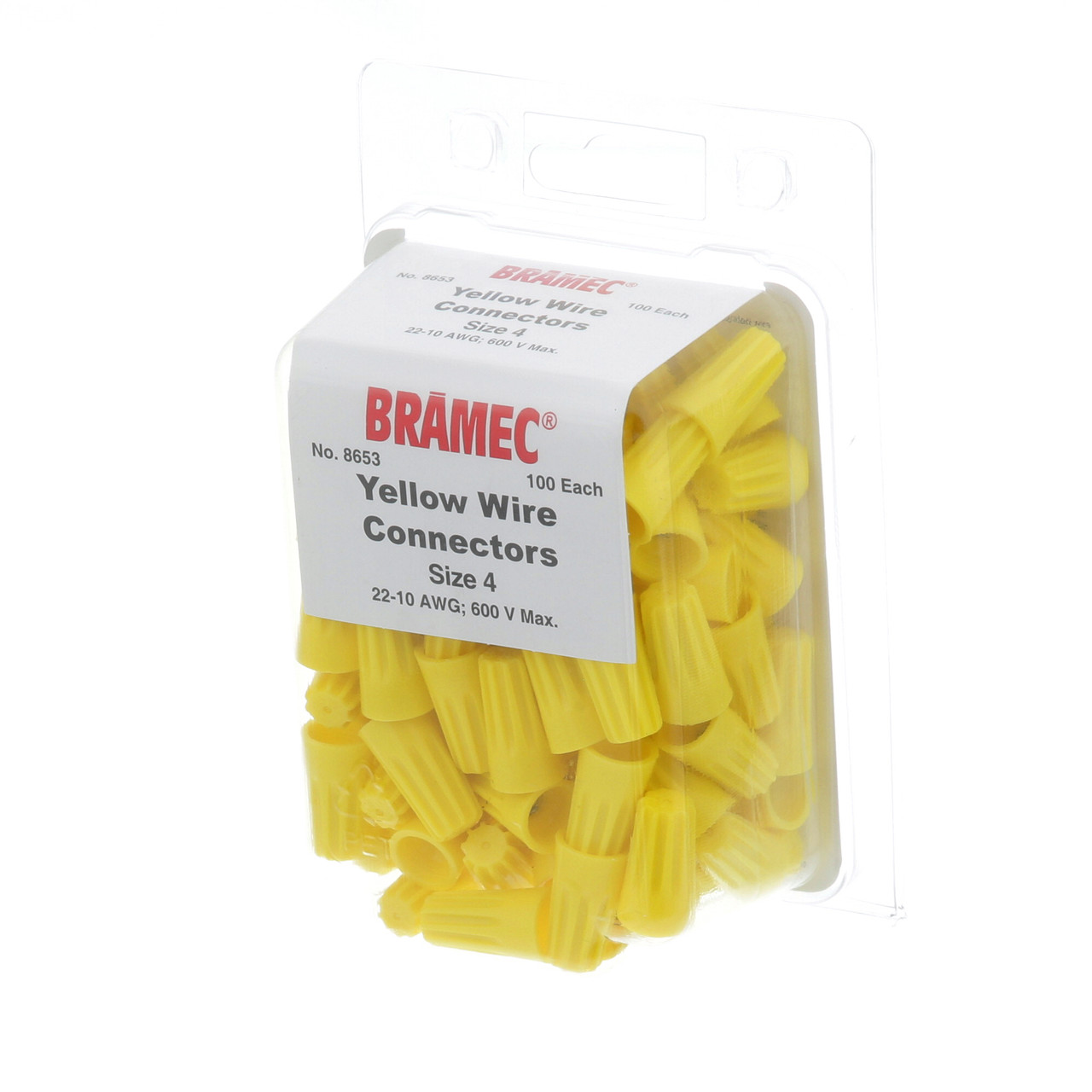 281678 - Mavrik - Nuts, Wire - Yellow (100/Pkg)