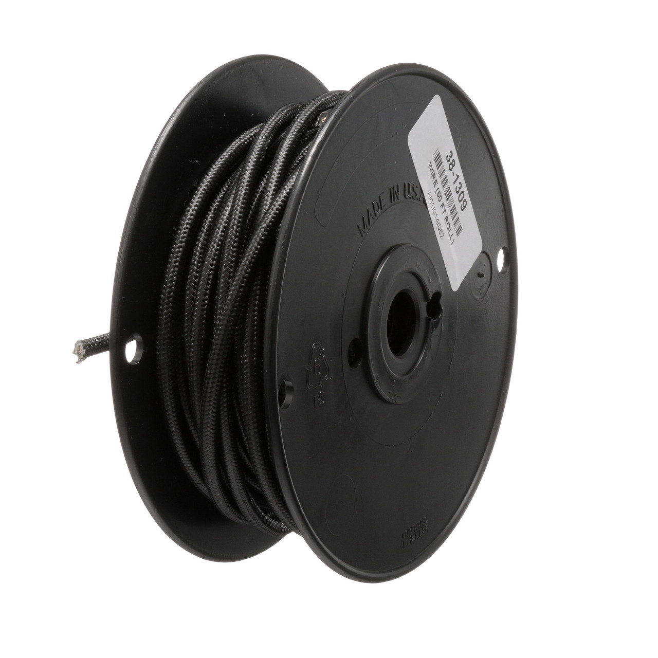 381309 - Mavrik - 10 ga Black High Temperature Wire