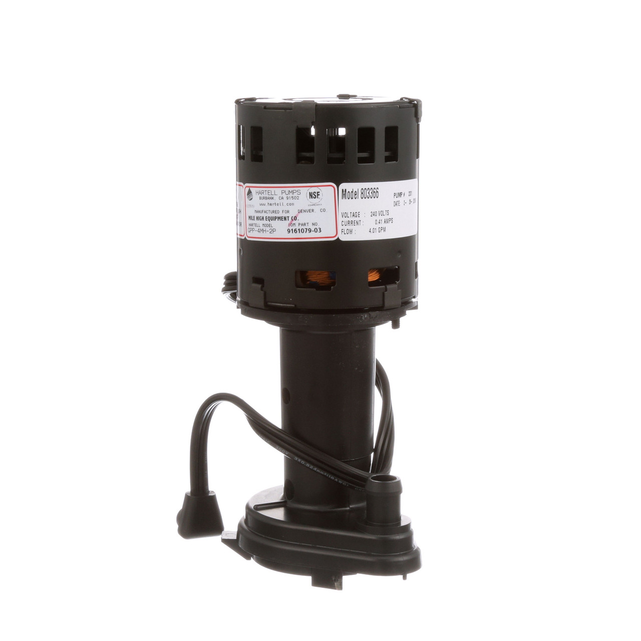 9161079-03 - Ice-O-Matic - Water Pump - 230V