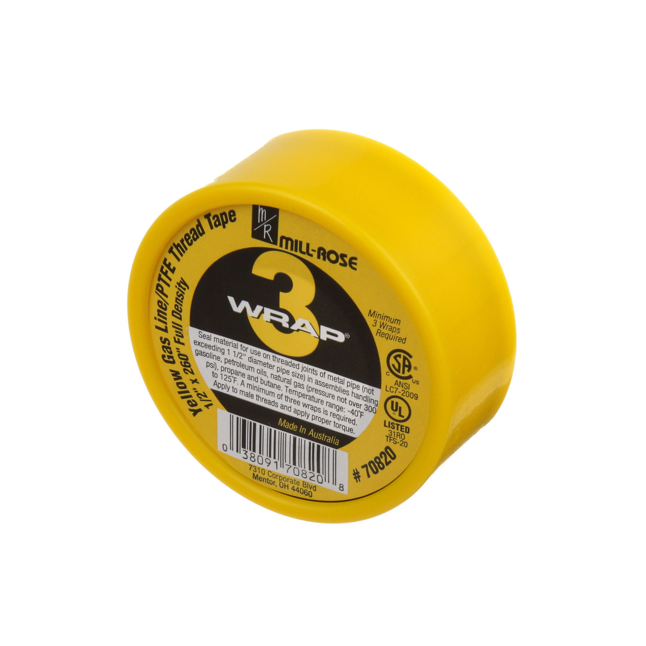 851131 - Mavrik - Yellow PTFE Tape