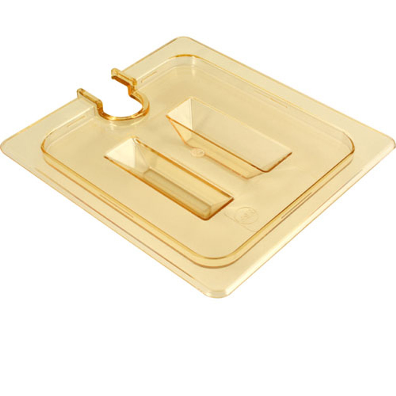 10511U13 - Carlisle - Sixth Size StorPlus™ High Heat Handled Notched Food Pan Lid