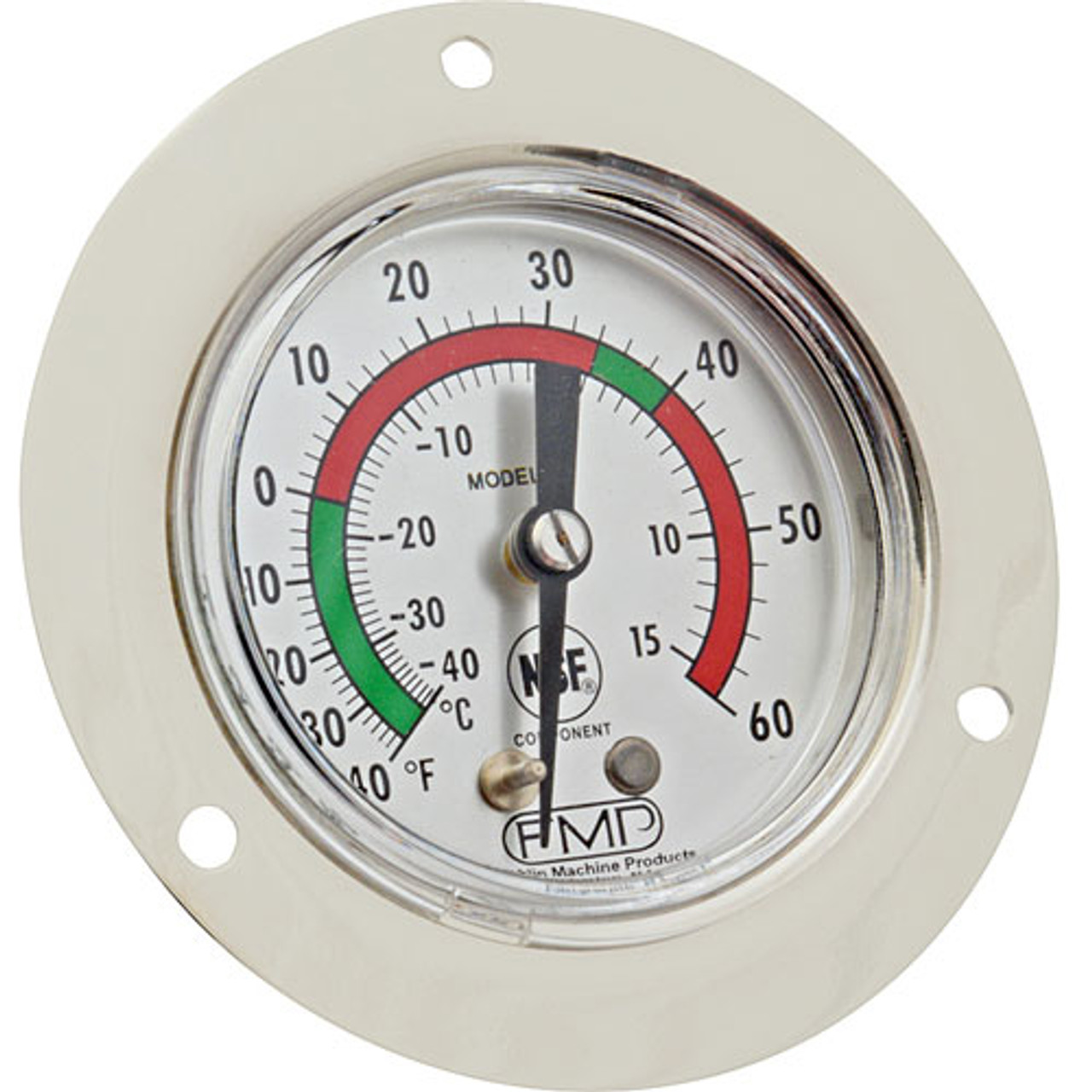 1381017 - Mavrik - -40° to 60°F Refrigerator/Freezer Flange Thermometer