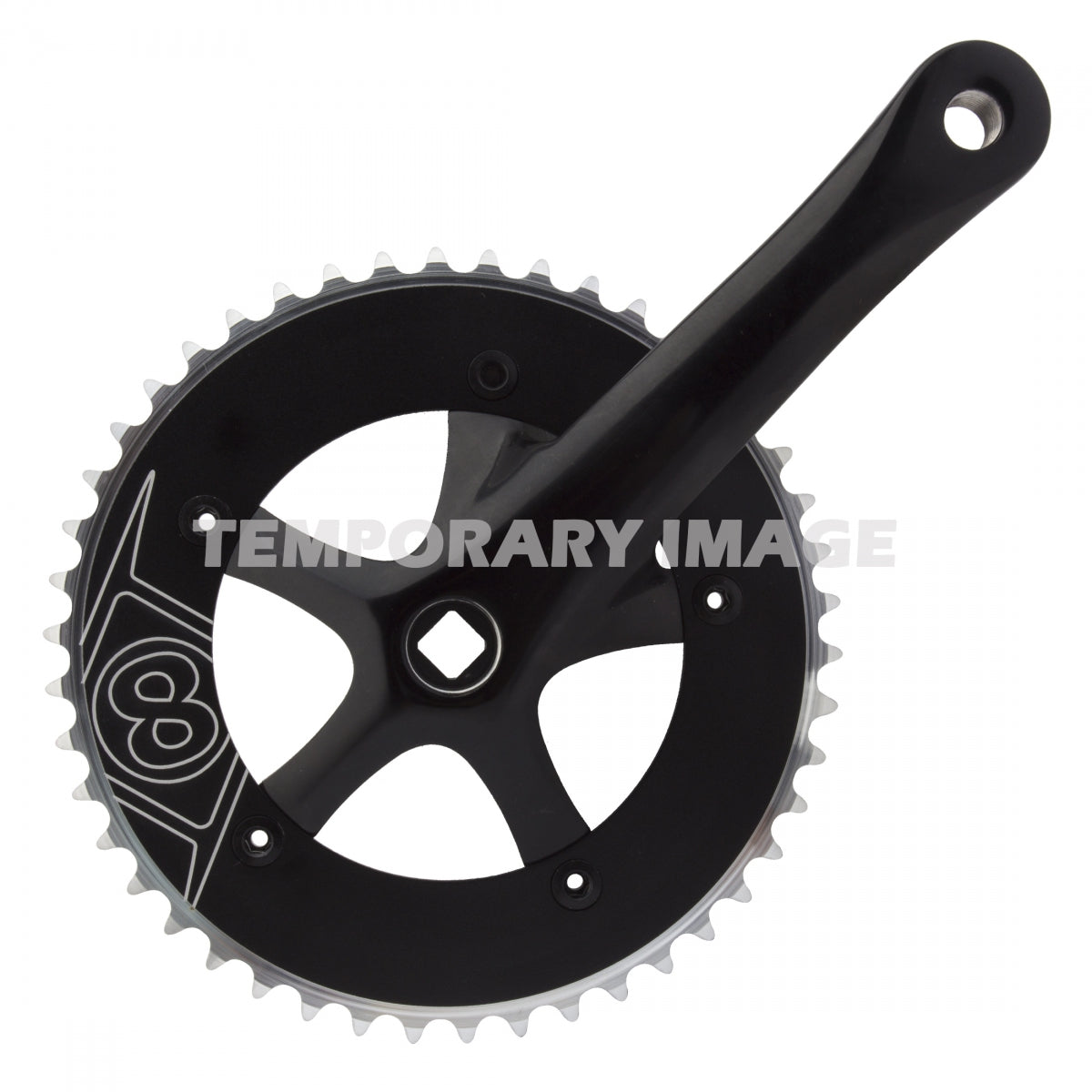Origin8 Urban SS Crankset 170x46 SQR JIS Black