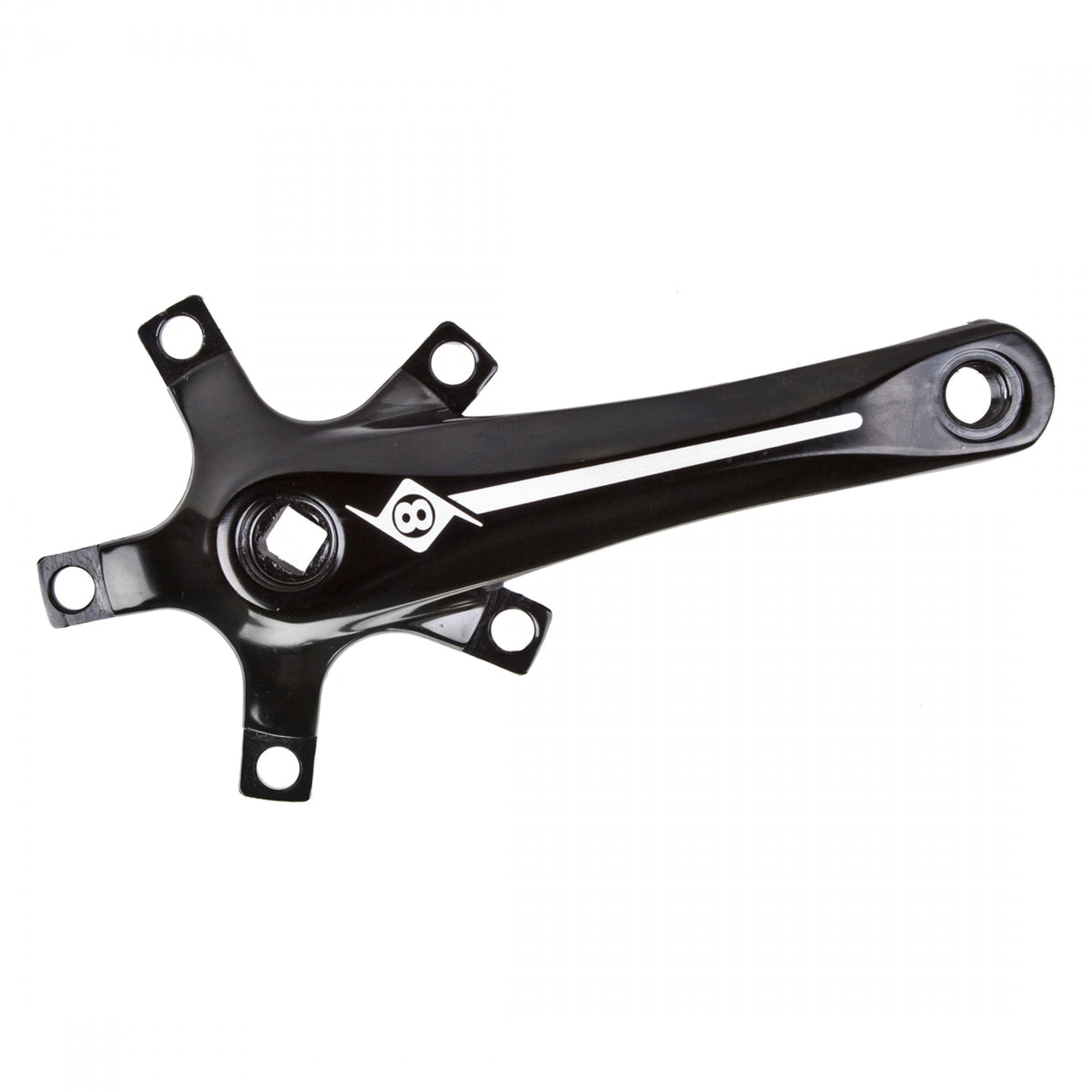Origin8 Alloy Crank Arm Set 175mm 107mm JIS Square Taper Aluminum