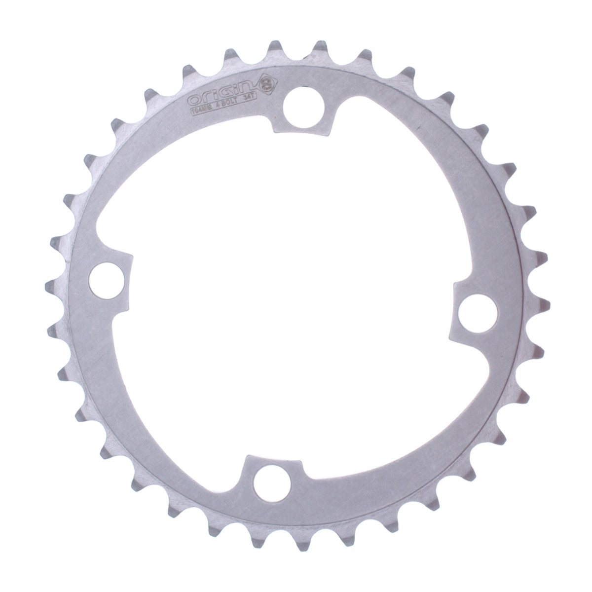 Origin8 Blade Chainring 32t 104 BCD 5-Bolt 8/9-Speed Aluminum Silver Road MTB