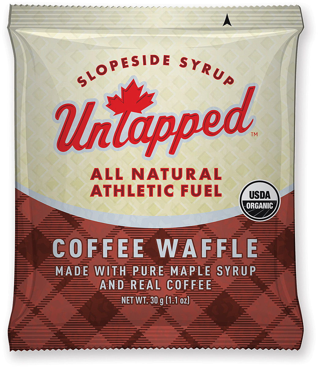 Untapped Untapped Organic Maple Waffles Untapped Maple/coffee Waffle Energy Food Pack of 16