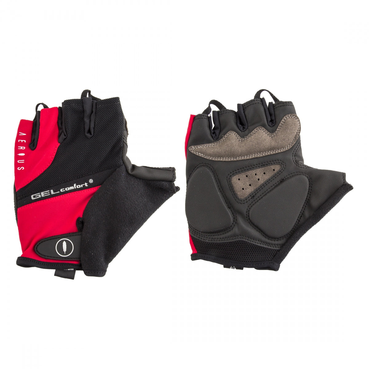 Aerius Gel Glove Red XL Unisex Fingerless