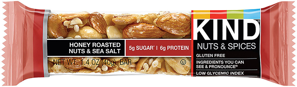Premium KIND Nut & Spice Energy Bars — Natural, Gluten-Free, High-Fiber Snacks with Clean Ingredients & Unique Flavors for Active Lifestyles