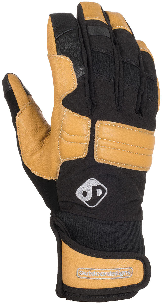 Premium Outdoor Softshell Gloves with Natural Goat Skin - Performance, Comfort, & Durability for Cycling & Outdoor Activities