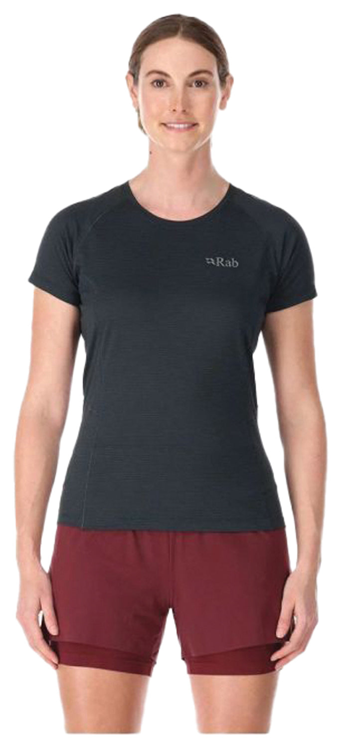Rab Sonic Tee Women's in Beluga - Size Small