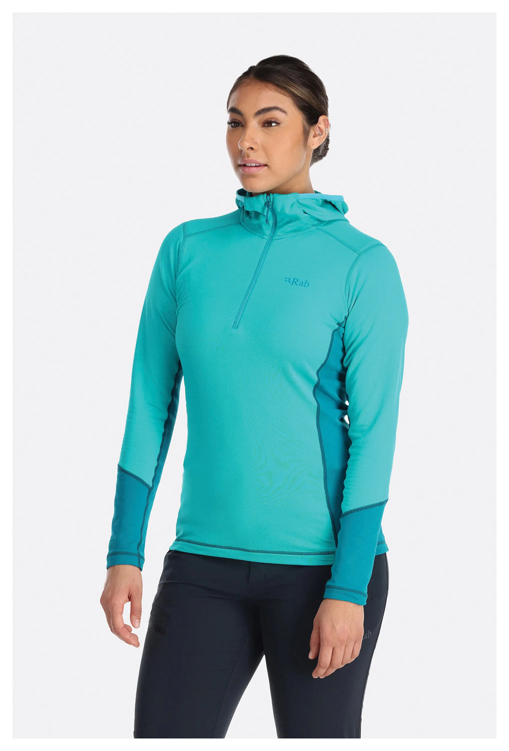 Rab Conduit Hoody - Women's Aquamarine, Size Small