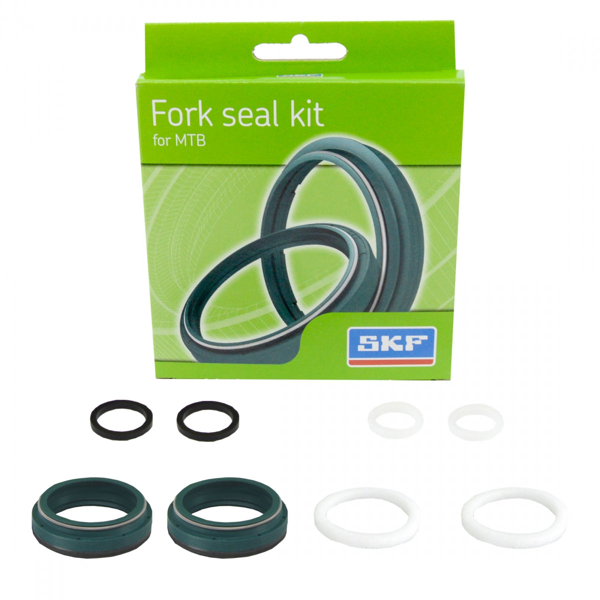 SKF Low-Friction Dust Wiper Seal Kits for Fox, RockShox & Specialized Forks | Durable, UV-Resistant, Low-Friction, High-Performance Seals