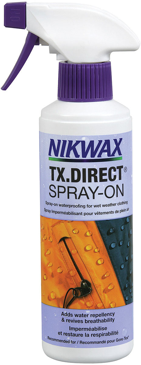 Nikwax TX-Direct Spray-On Waterproofing 10 oz - Protect Your Textiles!