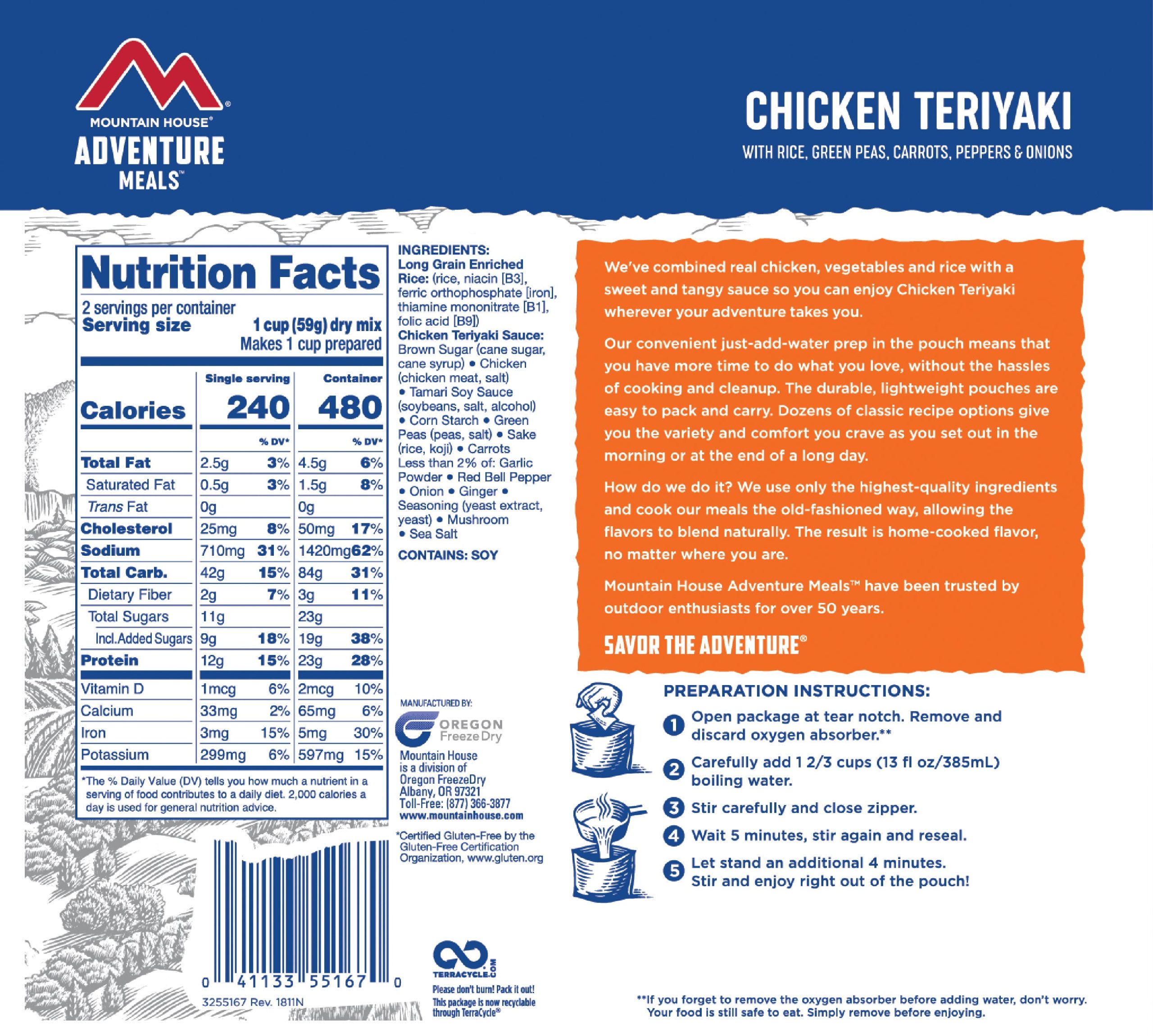 Mountain House Chicken Fried Rice: Delicious and Convenient CL Meal