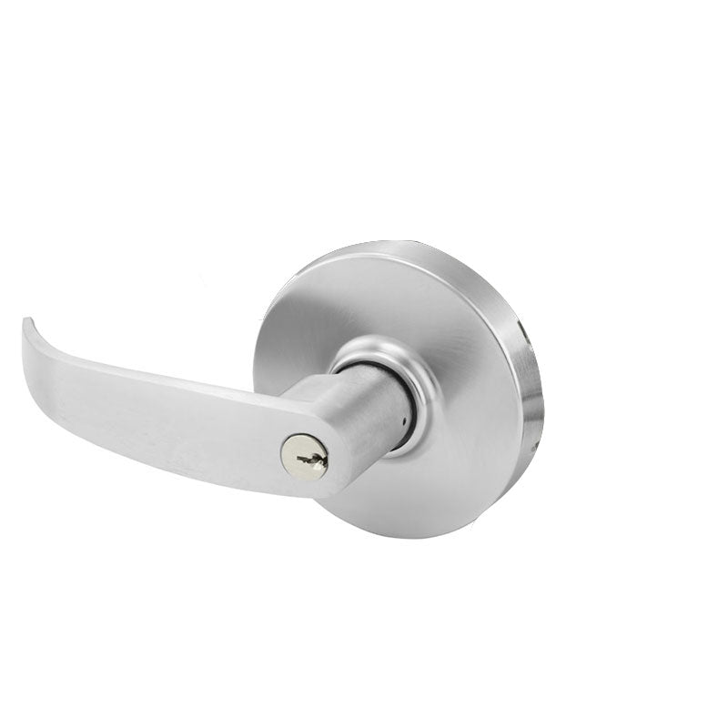 Sargent 28-C-LP Classroom Lever Exit Device Trim, L-Rose, P-Lever, LA Keyway