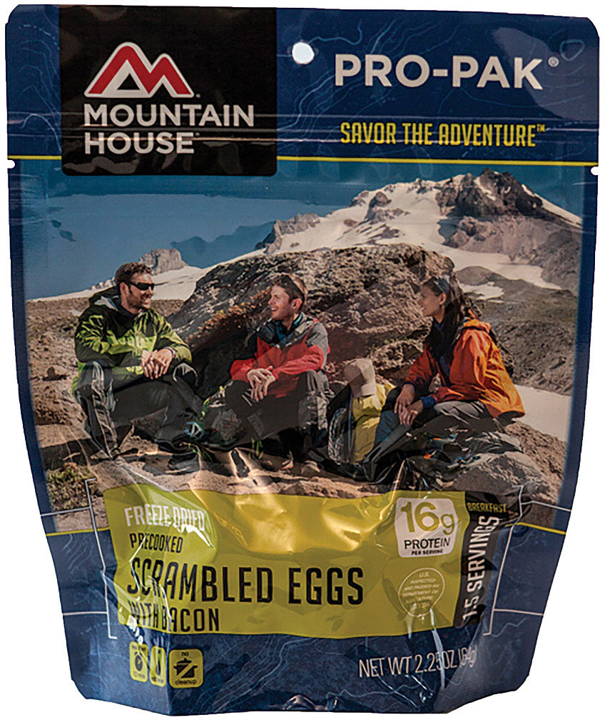Mountain House Pro-Pak Backpacking Meals – Compact, Lightweight, Ready-to-Eat Freeze-Dried Food Ideal for Outdoor Adventures