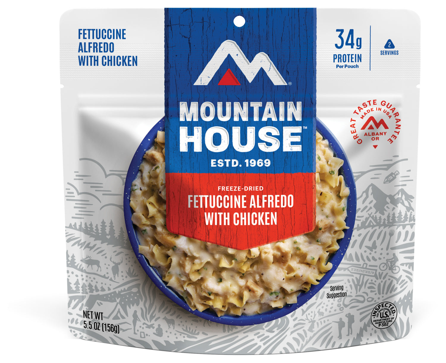 Mountain House Chicken Fettuccine Alfredo: Delicious and Convenient Backpacking Meal