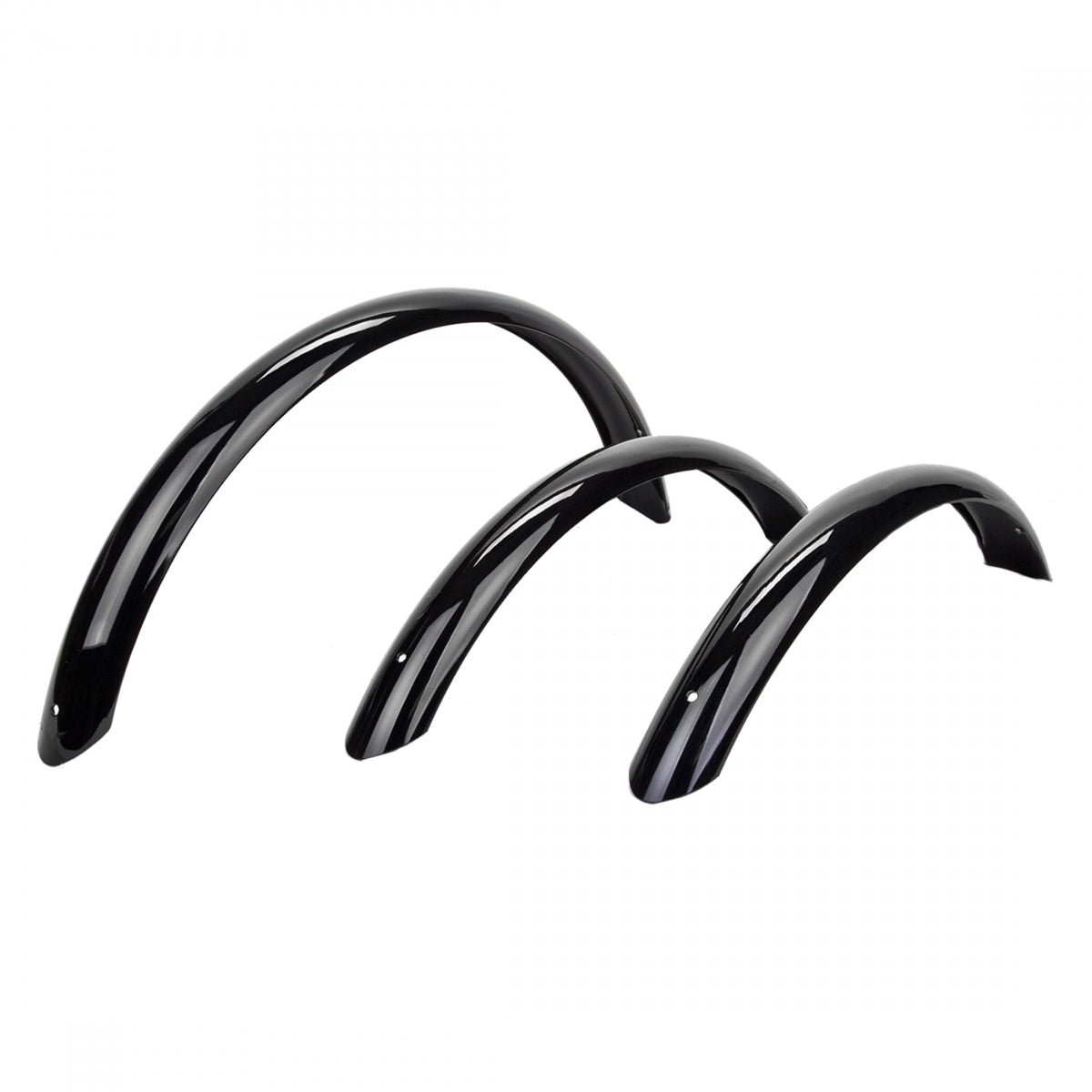 Sun Seeker Recumbent Fenders Fenders - Tadpole T3-CX/AX 20/20`x2 Black