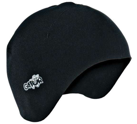 Gator Hot Noggen Cap Neoprene Helmet Liners – Fleece-Lined, Full Ear Coverage, Black, Various Sizes for Cycling & Head Protection