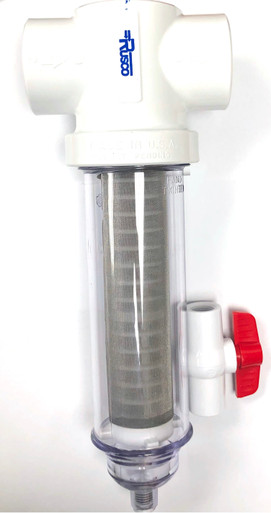 Rusco 2" Spin Down Stainless Steel Screen Filters