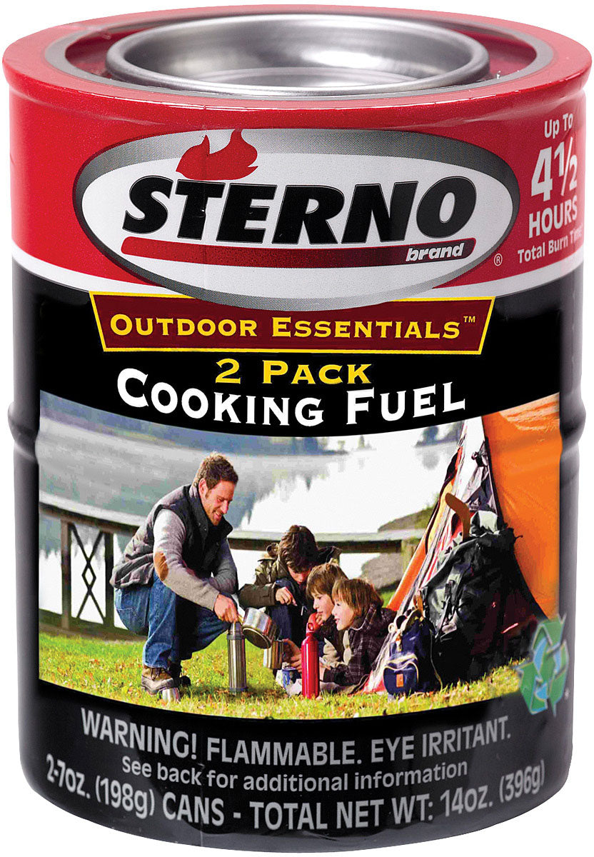 Sterno 2-Pack 2.25-Hour Gel Fuel for Stove - Convenient Fuel Solution
