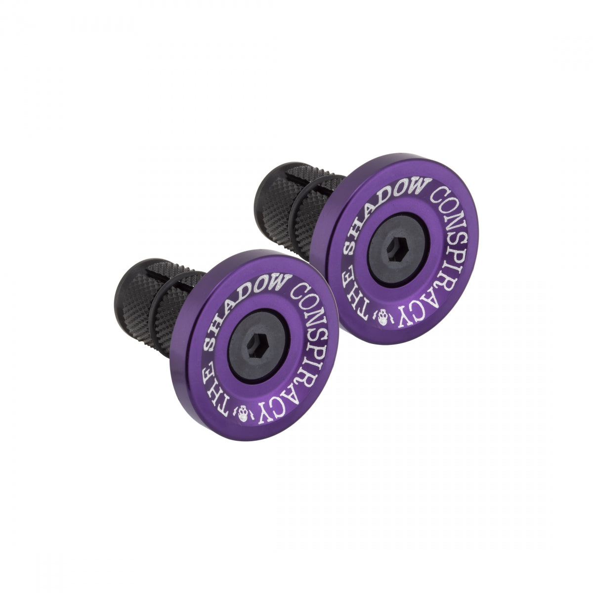 The Shadow Conspiracy Deadbolt End Plugs Expander Plug Skeletor Purple