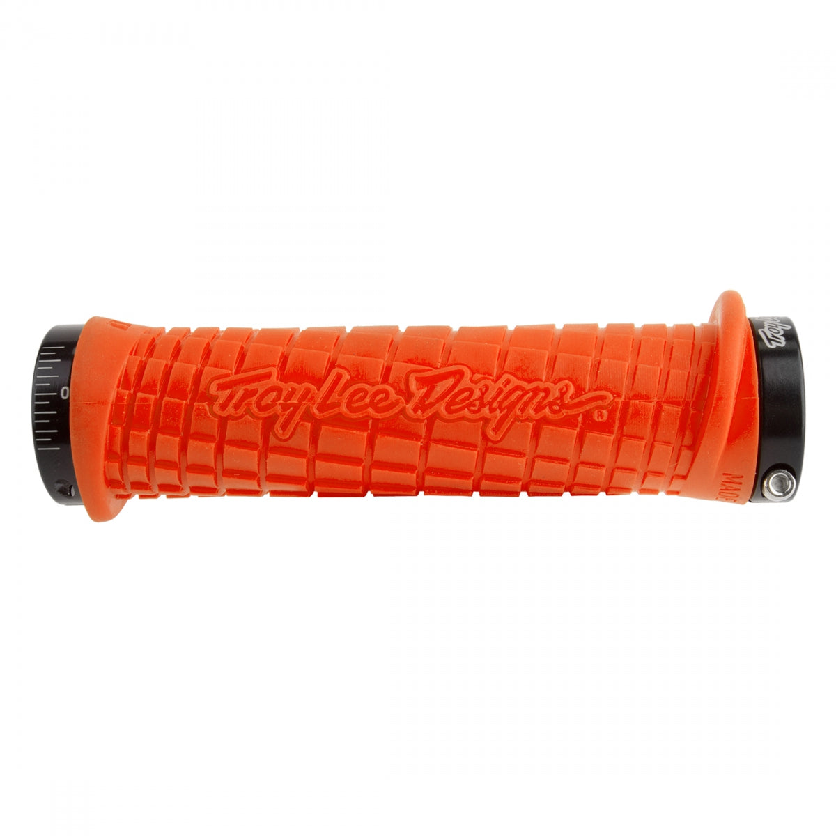 ODI Troy Lee Designs Dual Lock On Orange w/ Black Clamps 143mm