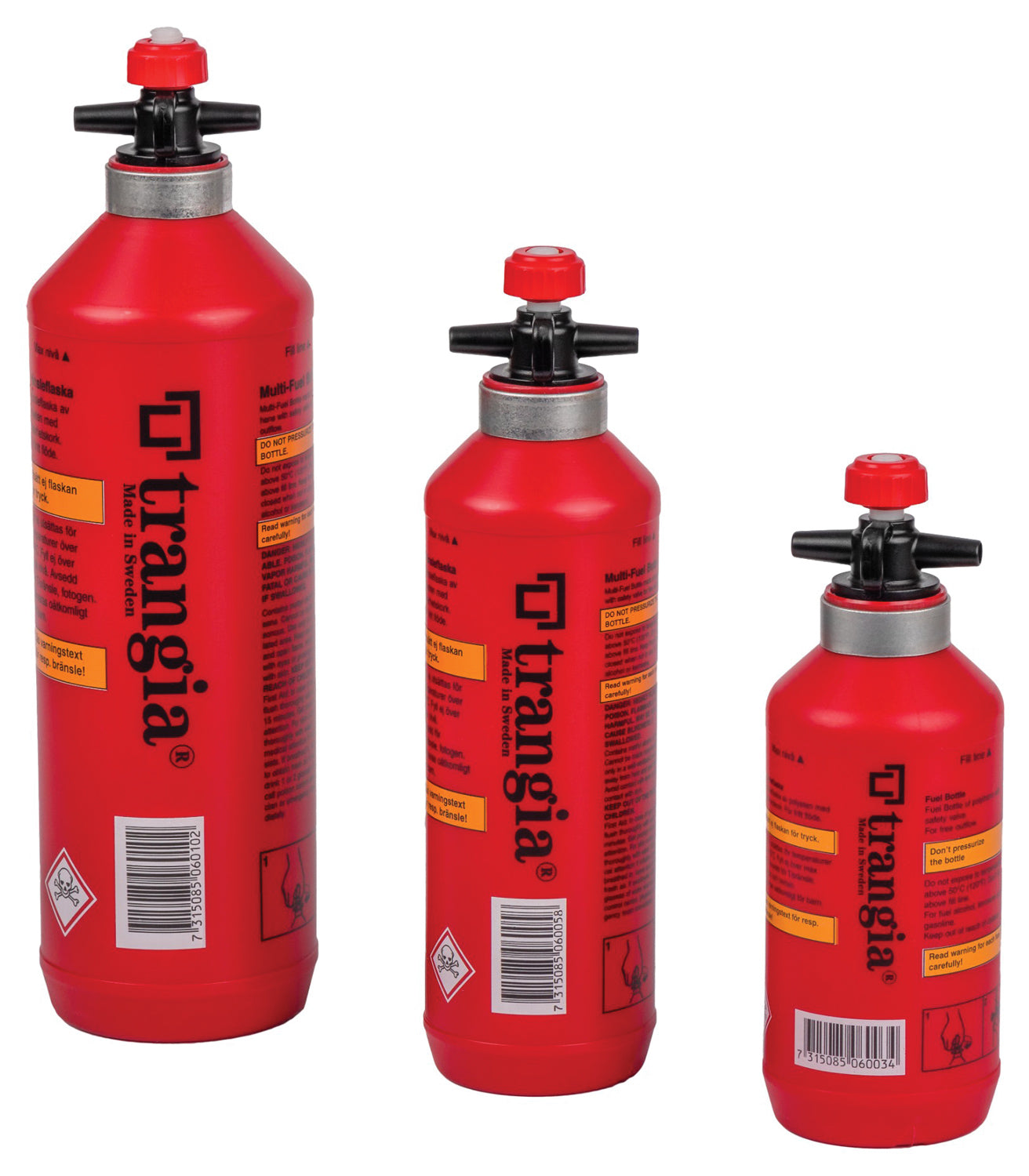 Trangia Fuel Bottles & Safety Caps – Eco-friendly, Leak-proof, Precision-Engineered Stove Fuel Storage for Outdoor Cooking & Camping