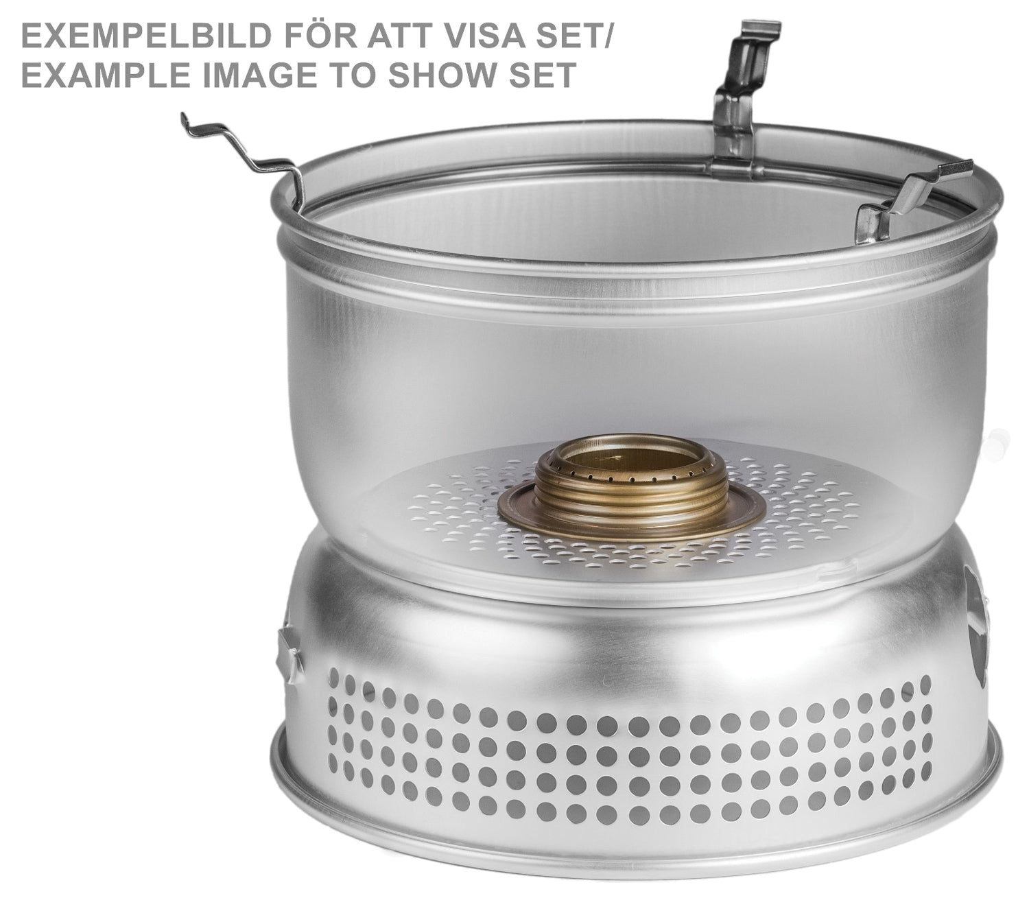 Trangia Ultralight Hard Anodized Stove Kit with Gas or Spirit Burner – Compact, Durable Backpacking Cooking Set with Windshields & Multiple Pots