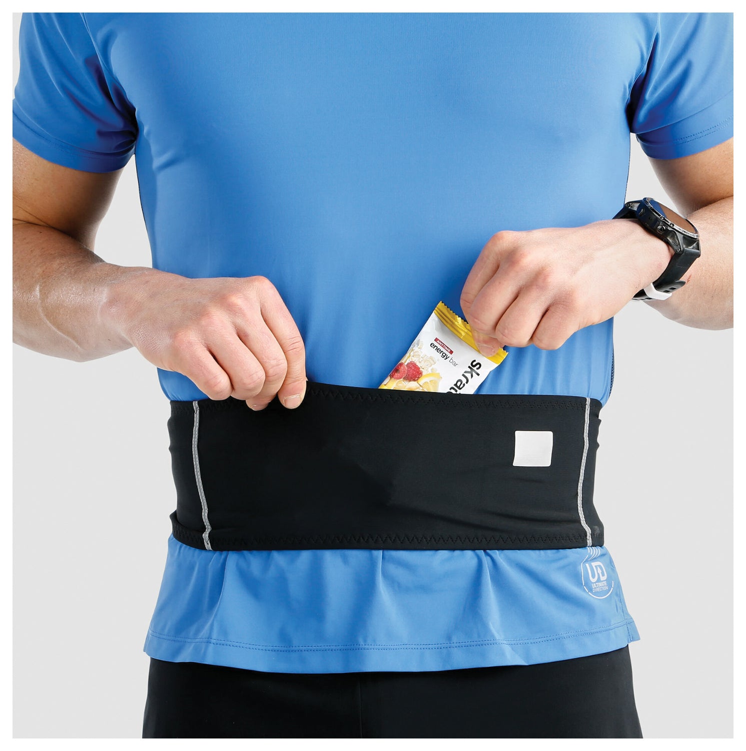 Ultimate Direction Comfort Belt Large - Onyx: Stay Comfortable on the Go!