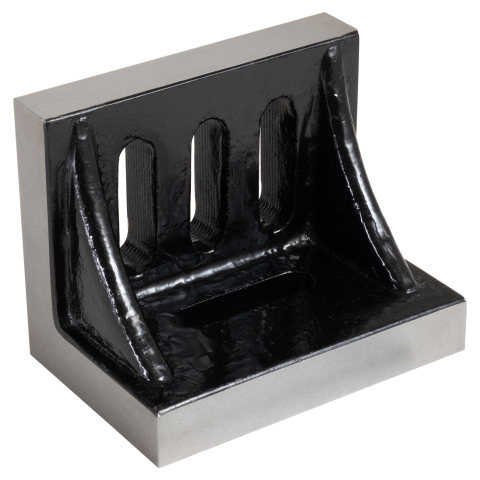 Angle Plate, 4-1/2" Slotted & Webbed