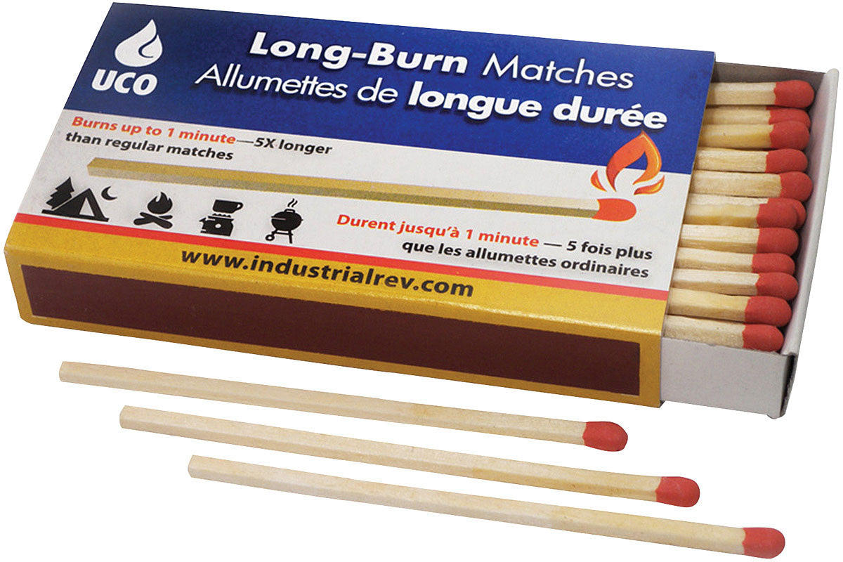 UCO Long-Burn Matches: Reliable Fire Starters for Outdoor Adventures