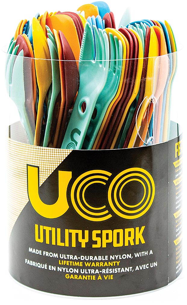 UCO Utility Spork - 60pc Classic Tableware Set: The Ultimate All-in-One Dining Solution