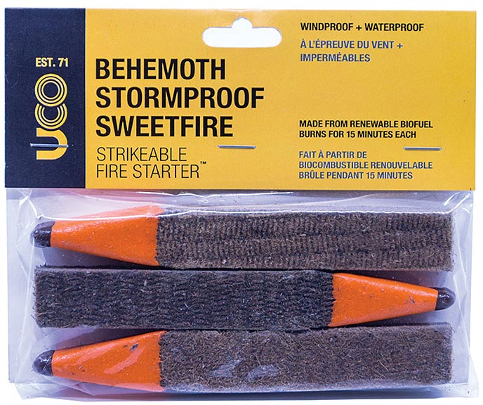 UCO Behemoth Sweetfire 3-Pack: Long-Lasting Fire Starters for Outdoor Adventures