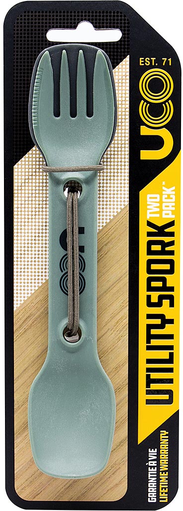 UCO Utility Spork 2-Pack: Versatile Tableware Set for All Your Dining Needs