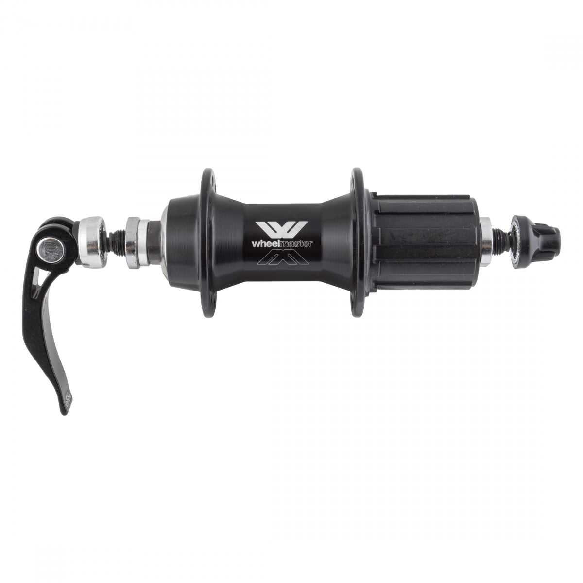 Wheel Master AQ-1010 Alloy QR Hubs RR 36H Blk 8-10s Cass