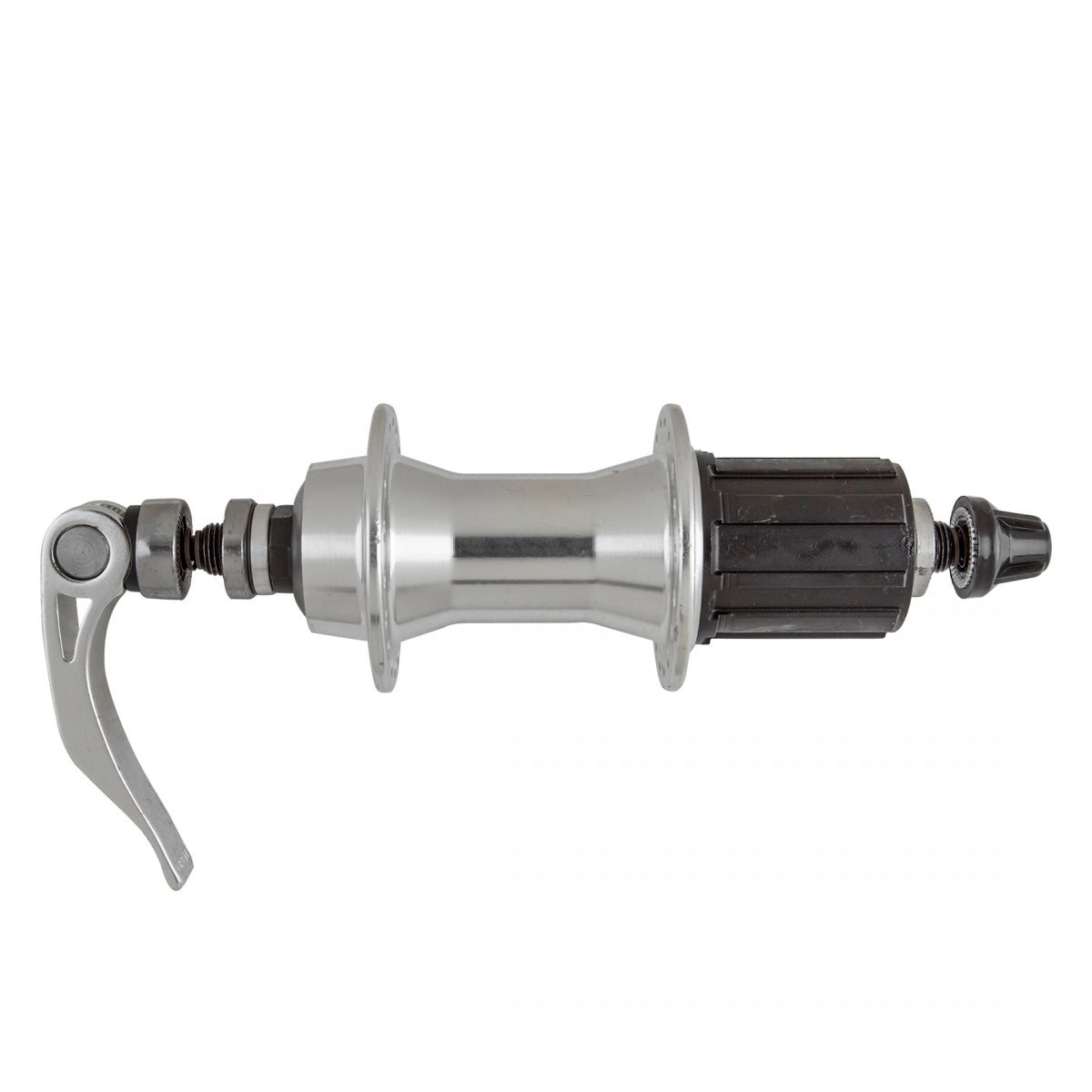 Wheel Master AQ-1010 Alloy QR Hubs RR 36H Sil 8-10s Cass