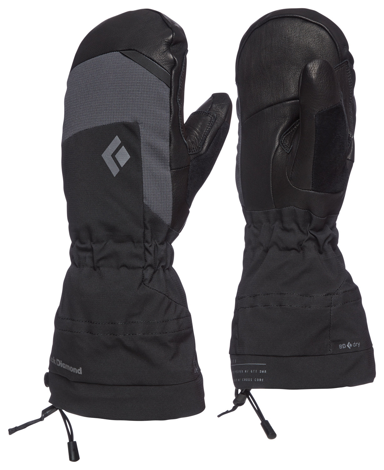 Black Diamond Mercury Mitt XL - Black: Premium Cold Weather Protection for Hands