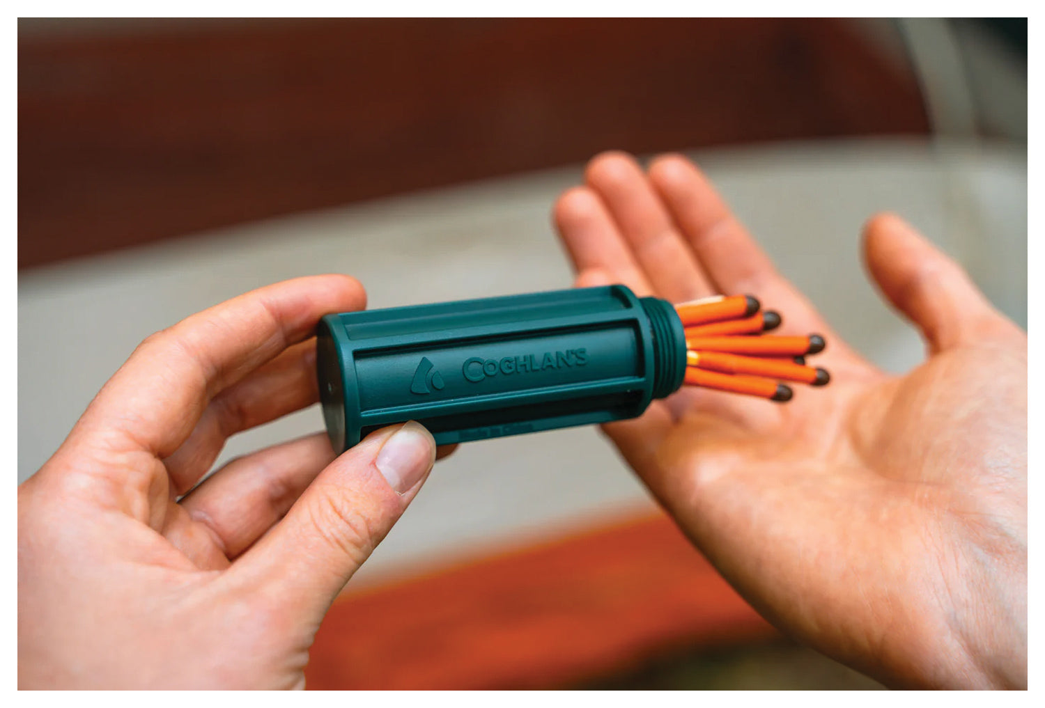 Coghlans Waterproof Match Box: Keep Your Matches Dry and Ready for Any Adventure