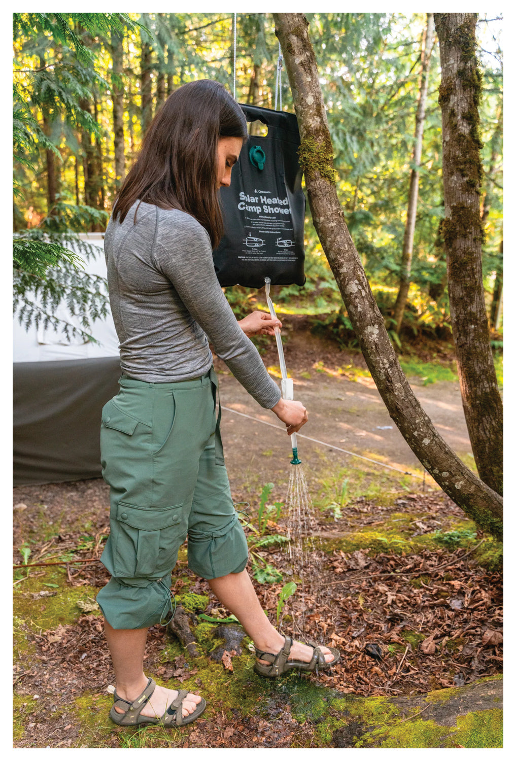 Coghlans Solar Heat Camp Shower: Portable and Eco-Friendly Shower Solution for Outdoor Adventures