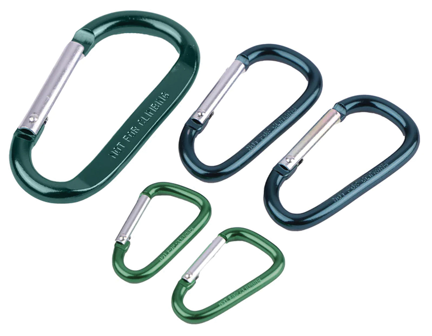 Coghlans Multi Pack Carabiners 5 Pack - Secure Your Gear with Ease!